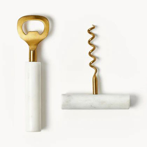 Tire-bouchon en cuivre plaqué, ouvre-bouteille de vin en alliage de zinc, manuel, à torsion et à traction, ustensile de bar, outil de cuisine, cadeau, prix abordable - Product Image 3