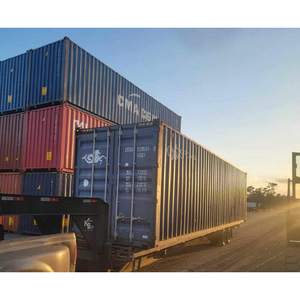 Conteneur d'expédition de marchandises d'occasion, conteneur métallique réutilisable pour l'entreposage et l'utilisation sur les chantiers de construction - Product Image 1