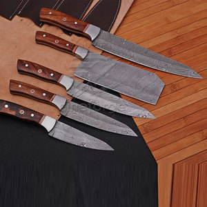 Ensemble de couteaux de chef personnalisés avec logo imprimé, service OEM, ensemble de couteaux de chef en grande quantité, ensemble de couteaux de chef dernier cri - Product Image 2