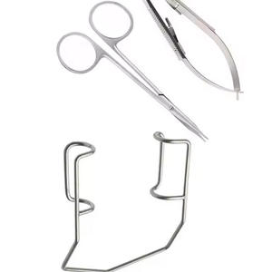 Micro Ophthalmic Veterinary Set 7Pcs Stainless Steel Eye Surgical Instruments Kit Standard Surgery for Animal by <b>Blush</b> Surgical - Product Image 3