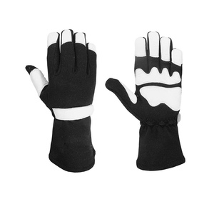 Racing <b>Gloves</b> Half Finger Fabric <b>Touchscreen</b> Polyurethane Coated Non-Slip Panelled Design Unisex Summer Outdoor Riding Pull - Product Image 1
