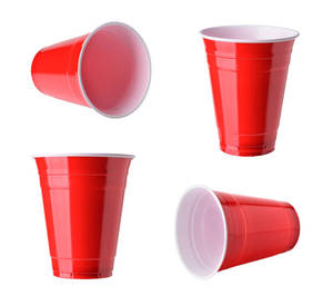 2026 New Design BPA Free Factory Red Color Disposable PP <b>Plastic</b> <b>Cups</b> 16/24 oz Party <b>Cups</b> for <b>Drinking</b> Take Away Eco Friendly - Product Image 2