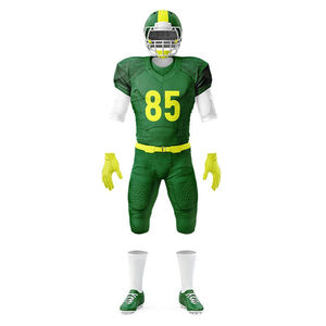 SMART SHINE ENTERPRISES Fabricant pakistanais Nouveau design Uniforme de football américain 100% polyester Impression personnalisée Durable - Product Image 2