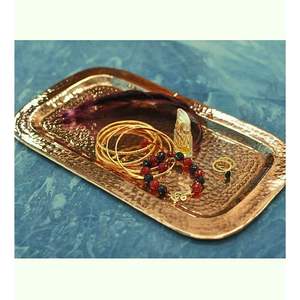 Bandeja Redonda de Cobre Persa para Servir Arroz, Estilo Americano, Pulida, Ecológica, de Arte Indio, Nueva, para Fiestas - Product Image 6