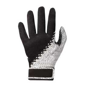 Full Finger Baseball Gloves Right-Handed Non-Slip <b>Hook</b> And Loop Closure Sublimation Print Polyester Adult All Seasons - Product Image 1