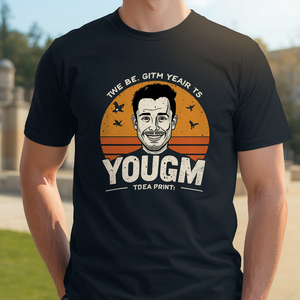 Camiseta con Estampado DTG Personalizado, 200 GSM, Algodón Grueso, Diseño Gráfico para Hombre y Mujer, con Personalización OEM ODM - Product Image 5