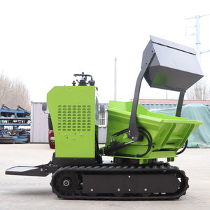 Mini-dumper à moteur diesel 500 kg, auto-chargeur, transporteur sur chenilles, petit chargeur, vente mondiale - Product Image 2