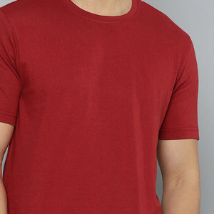 Camiseta de Manga Corta para Hombre, Transpirable y Cómoda, Cuello Redondo, Personalizable, Tejido de Punto, Perfecta para Actividades Deportivas y Uso Diario - Product Image 4