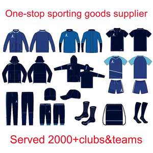 Uniforme de Fútbol Personalizado para Hombre al por Mayor 2024-2025, 100% Poliéster, Ropa Deportiva de Fútbol para Equipos Nacionales, Transferencia Térmica, Antibacteriano - Product Image 5