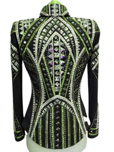 High Quality <b>Lightweight</b> Eco-Friendly Quick Dry Western Showmanship <b>Jacket</b> for Women Cowgirl Rodeo Horse Riding Competition - Product Image 2