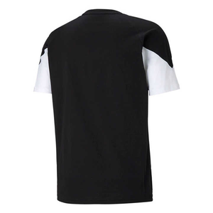 T-shirt surdimensionné délavé à l'acide avec logo personnalisé pour homme, 100 % coton épais, noir vintage, épaules tombantes, streetwear, tendance USA - Product Image 3