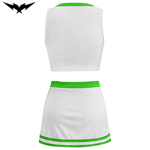 Uniforme de Competición de Animadoras para Mujer Adulta, Diseño Deportivo Bigetron, Personalizado con Pedrería Brillante Allstar, Impresión por Transferencia de Calor - Product Image 6