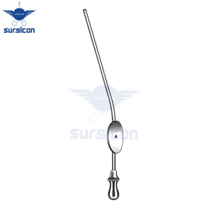 Tubo de Succión Baron Francés 3, Instrumento Quirúrgico de Succión de Acero Inoxidable para Cirugía de Precisión ORL, Neurocirugía y Cirugía Plástica - Product Image 2