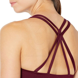 Sujetador Deportivo Moderno para Mujer, de Alta Sujeción, Transpirable, Diseño Simple, Logotipo Frontal, Material Premium de Spandex/Nylon, Servicio de Fabricación OEM - Product Image 4