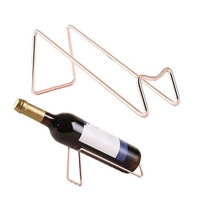 Unique Style Modern Metal wine bottle Holder Wine Bottle Organizer <b>Rack</b> <b>Drink</b> Bottle Display <b>rack</b> Stand - Product Image 1