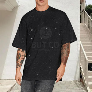 Most Popular Plus Size Rhinestone T-Shirt Custom Made New Style Rhinestone T-Shirt O-Neck Rhinestone T-Shirt - Product Image 4