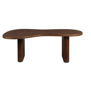 Mesa Plegable Moderna de Diseño Personalizado con Tablero de Madera y Patas de Hierro para Apartamento, Restaurante, Oficina/Conferencias, Uso en Comedor - Product Image 1