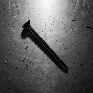 Vis à cloison sèche PDC Modèle 9, classe 8.8, à pointe de perçage, autoperceuse, tête bombée/à cornet, à empreinte Phillips, en acier au carbone - Product Image 1