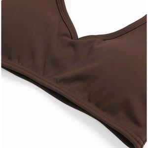 สปอร์ตบราคอวีด้านหน้าปรับแต่งได้สำหรับผู้หญิงเล่นฟิตเนสเล่นกีฬา - Product Image 3