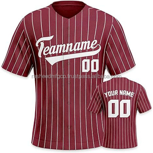 Custom Plain Baseball Jersey for Men Button <b>Down</b> Shirts Breathable & Printed Design Active Team Sports Custom Team Name - Product Image 6