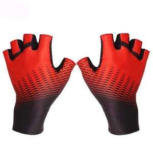 Unisex Sportswear Racing Cycling <b>Gloves</b> <b>Fingerless</b> Bike <b>Gloves</b> Anti-slip Shock-Absorbing Breathable - Product Image 3
