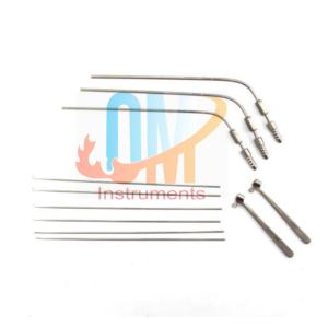 Ensemble de laryngoscope manuel pour microchirurgie laryngée, matériel médical OldMed, acier inoxydable de qualité médicale, chirurgie ORL - Product Image 5