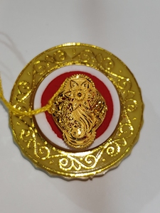 Bague élégante en or massif 22 carats à motif floral pour femme, bijoux ethniques authentiques faits à la main, idéale pour les fêtes et les mariages. - Product Image 4