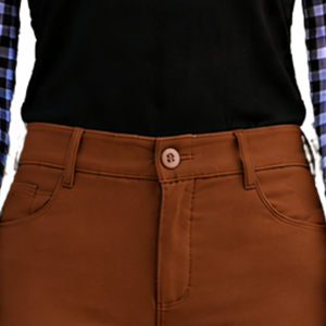 Culotte d'équitation marron foncé pour femme, taille haute, extensible, avec grip aux genoux, pour l'entraînement et la compétition - Product Image 5