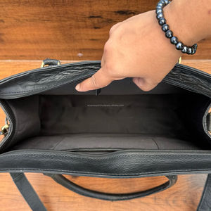 Women's Large Capacity Hand Tooled Leather Luxury Trendy Conceal Carry Square Crossbody Tote Bag Genuine Cowhide Leather <b>Handbag</b> - Product Image 6