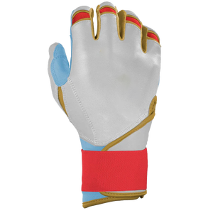 Gants de frappeur de baseball personnalisés pour hommes, en cuir, antidérapants, pour droitier, adultes, doux, confortables, gants de sport professionnels - Product Image 3