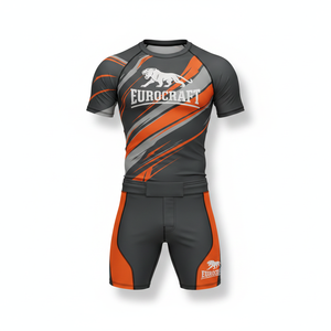 Camiseta Deportiva de Manga Larga para Hombre, Poliéster/Spandex, Elástica en 4 Direcciones, para MMA/BJJ, OEM, Satinada, Casual, 2026 UPF50+, Secado Rápido - Product Image 1