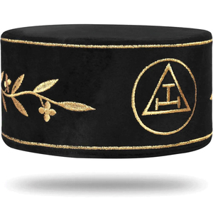 Casquette de Maçonnerie 95ème Degré Memphis Misraim, Conforme aux Réglementations Françaises, Vente en Gros, Meilleures Ventes, Faible MOQ, Service OEM, Fabrication Personnalisée - Product Image 4