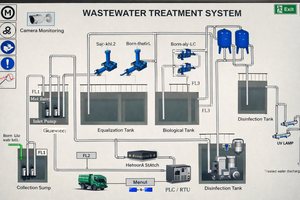Sistema de Control SCADA para Aguas Residuales Industriales |   Solución OEM de ATSCADA - Product Image 3