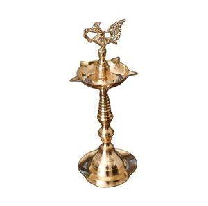 Support de bougie Diya avec finition polie, design élégant, porte-bougie festif pour la maison, support de bougie Diya avec finition polie - Product Image 1