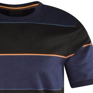 T-shirts pour hommes en toile 100% coton sur mesure, unis, surdimensionnés, écologiques, décontractés, col rond, anti-UV, anti-plis - Product Image 4
