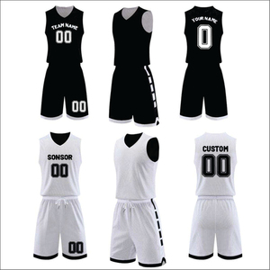 Uniforme de Baloncesto Unisex de Buena Calidad, 100% Poliéster, Estampado, de Secado Rápido para Verano, Uniforme de Equipo Transpirable, Tallas Grandes - Product Image 5