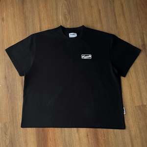 100% Cotton Silk Screen Printed 3D Embroidery Unisex Short Sleeve T-<b>Shirt</b> Breathable Customizable Eco-Friendly OEM ODM Oversized - Product Image 6