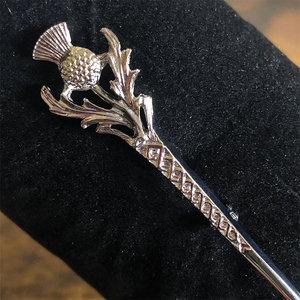 Thistle Kilt <b>Pin</b> Scottish Traditional Heritage Traditional Accessory High-Quality Decorative <b>Pins</b> Outfit - Product Image 1