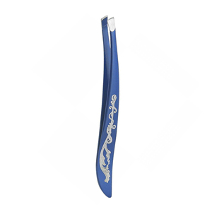 Pinzas Profesionales de Acero Inoxidable con Punta Inclinada para Cejas, Extensión de Pestañas, Depilación Ocular, Herramientas de Belleza - Product Image 4