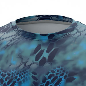 Camisa de Pesca de Manga Larga para Hombre, Impresión por Sublimación, Secado Rápido, UPF 50, Poliéster, Ropa para Exteriores - Product Image 5