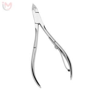 Coupe-ongles en acier inoxydable à lame courbée pour le soin des doigts, outil de manucure durable à bord tranchant, usage adulte, style simple, OEM - Product Image 5