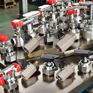 Mini Válvula de Bola de Latón de Alta Temperatura, Rosca BSP Macho a Hembra, Accionamiento Manual para la Industria del Agua - Product Image 4