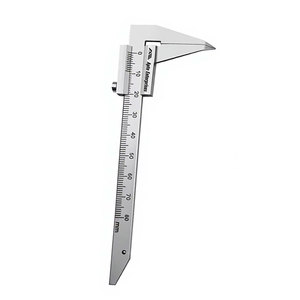 Calibrador deslizante de 5 pulgadas (0-80 mm), herramienta de medición para laboratorio dental, calibrador Vernier, instrumentos quirúrgicos - Product Image 4