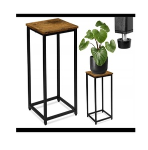 Soporte Decorativo de Metal para Macetas, para Uso en Interiores y Exteriores, Ideal para Jardín, Balcón, Sala de Estar, Elegante Exhibición de Macetas - Product Image 2