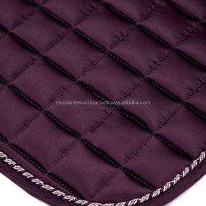Almohadilla de Silla de Montar de Algodón Ecológica Personalizada al por Mayor con Forro de Malla, Alta Calidad, Comodidad y Durabilidad para Equitación, Doma y Salto - Product Image 3