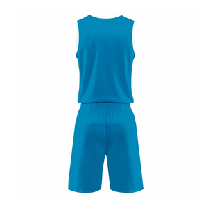 Unique Design Breathable Summer Sleeveless V-neck Basketball Uniform Quick Dry High Quality Custom Team Name Sports Wear - Product Image 4