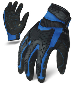 Gants de soudage en cuir, nouveau design, protection du pouce, élastique, protection arrière en TPR, certifiés anti-coupure pour le soudage - Product Image 1