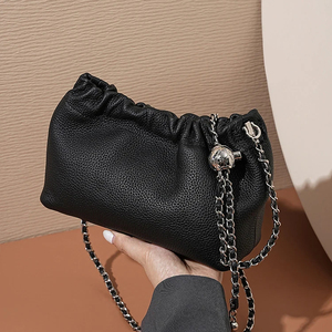 Bolso de Mano de Piel Vacuna para Mujer, Estilo Moderno, Puede Contener Teléfono Móvil, Bolso Pequeño de Cuero Genuino para Teléfono, Bolso de Mano para Mujer - Product Image 5