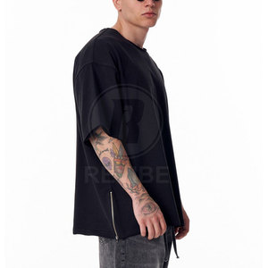 เสื้อยืดโอเวอร์ไซส์ผ้าฝ้าย 100% ระบายอากาศ แห้งเร็ว เนื้อผ้านุ่ม สีสันตามสั่ง ดีไซน์ล่าสุด สำหรับกิจกรรมกลางแจ้ง - Product Image 5