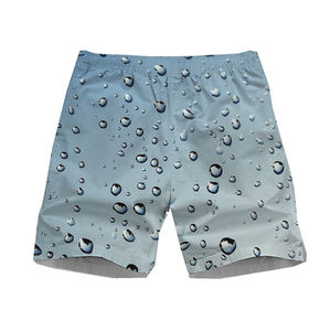 Shorts de plage décontractés pour hommes, personnalisés OEM, en toile haute élasticité, anti-UV, imperméables, séchage rapide, avec cordon de serrage - Product Image 2